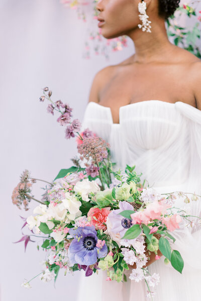 Stunning garden wedding inspiration at the Deane House with hair and makeup by Madi Leigh Artistry, experienced and inclusive Calgary hair & makeup artist, featured on the Brontë Bride Blog.