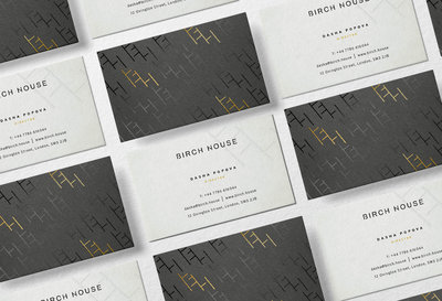 One6Creative_Birch House_Business Cards Design