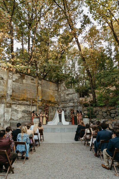 Ceremony - Megan & Amber | Hood River Wedding  - LGBTQ Wedding