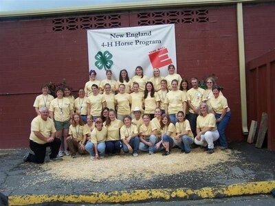 The Maine State 4-H team representing in massachusetts  at the Eastern States Exposition