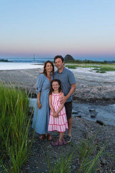 Family Photo Beach Session Rhode Island