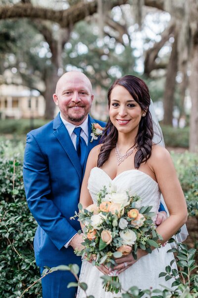 Jennifer + Dustin - Elopement at Whitefield Square in Savannah - The Savannah Elopement Package, Flowers by Ivory and Beau