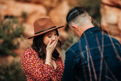 red rocks nevada proposal photography