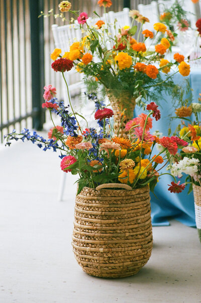 Glass Chapel West - Colorful Garden Party Styled Shoot on Film - Wynkoop Photography-76