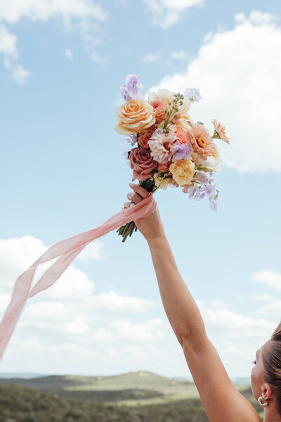 Beautiful wedding bouquet