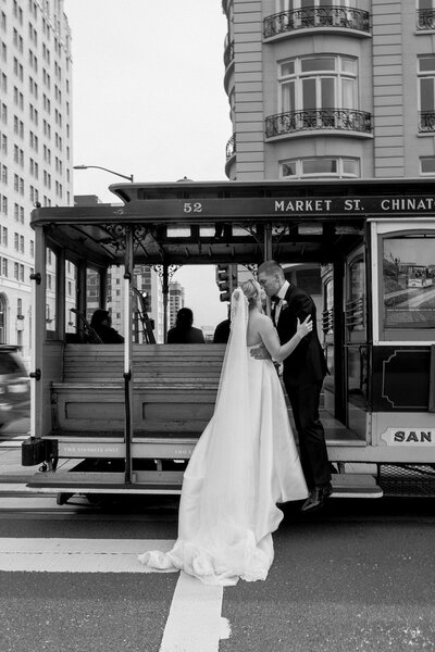 Intimate wedding dinner party in Tiburon.