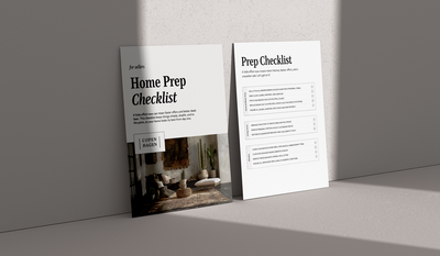 seller Home prep checklist