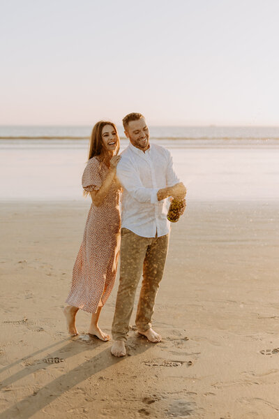 Tiffani + Louis' Engagement Session - Coronado San Diego Beach Photographer-100