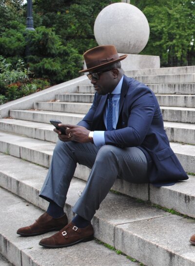 Timeless suit for modern men
