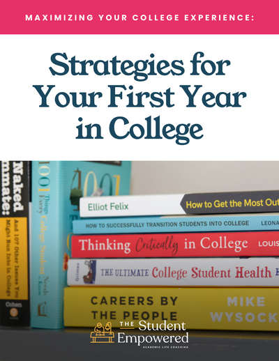 Cover Image for Checklist by Mya Anderson, titled "Strategies for Your First Year in College"