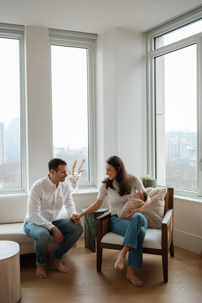 at home newborn photography