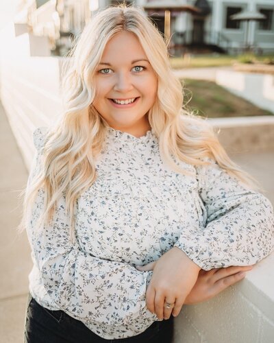Sarah Crouse with Honey Sage Wellness, an online therapy and counseling center for women