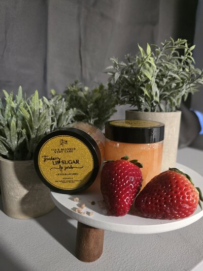 Peppermint Rose lip balm | Tia's Blessed Body Care