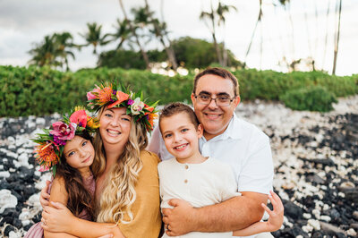 Hawaii family beach session