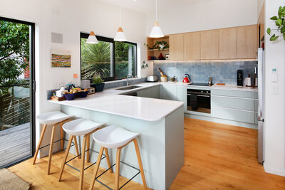 kitchen Area of renovated holiday home