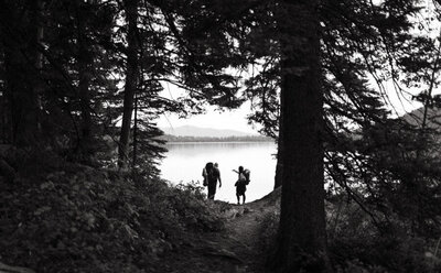 elopement adventure hike in wyoming