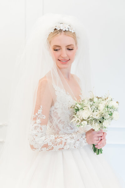 Milwaukee wedding bride photo by Micole Miro