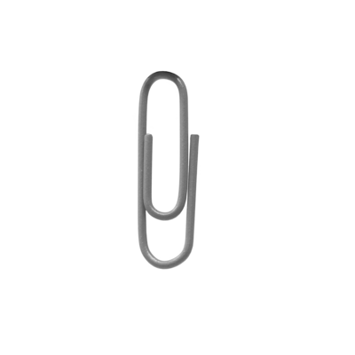 A paperclip.