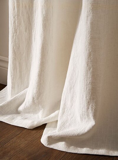 photographie tissu blanc lin