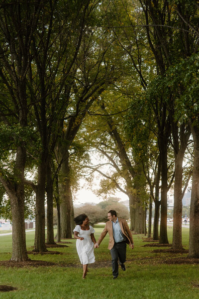 couple hugging  in tender embrace
