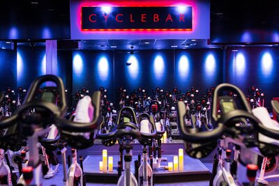 Cyclebar indoor spinning studio