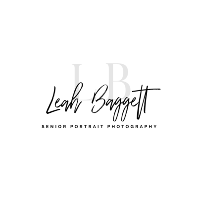 black logo with initials