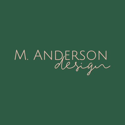 M.Anderson Design Logo