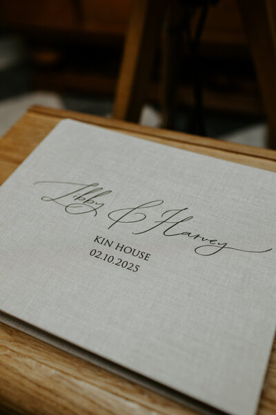 custom guest book design for photo booth entertainment like weddings birthday parties