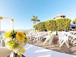 outside wedding seating