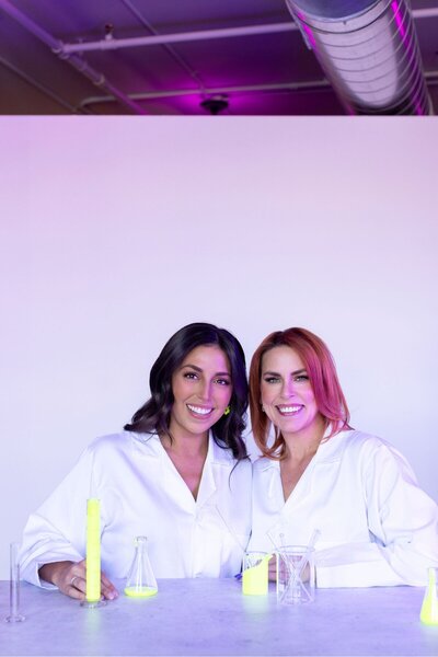 Founders Lorna and Victoria