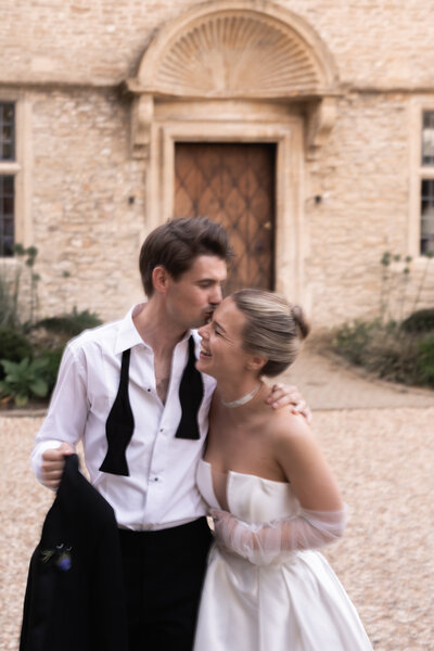 Golden hour couple portraits at Kin House