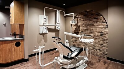 Stunning dental office design by Progress Studio, an Indiana dental office design company 