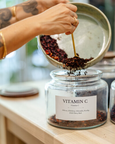detail images apothecary photoshoot 