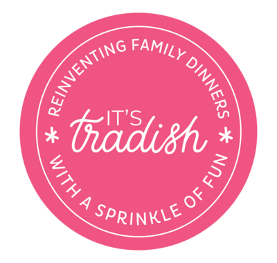 It's Tradish | Secondary Logo Pink
