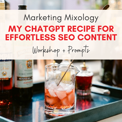 My ChatGPT Recipe For Effortless SEO Content