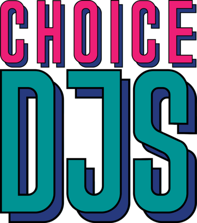 Alt logo for wedding DJ branding