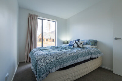 Bedroom of Castle Hill home