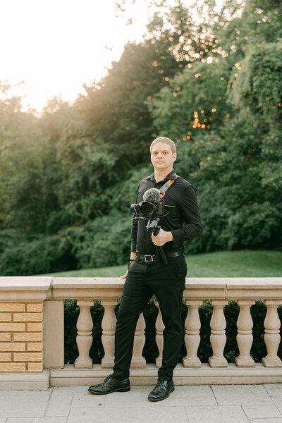 Indianapolis Wedding Videographer at Laurel Hall