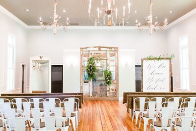 Wedding ceremony site