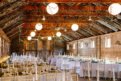 craven farm wedding indoor ceremony photos snohomish