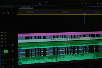Snipping van tijdlijn van ceremonie edit in Adobe Premiere Pro