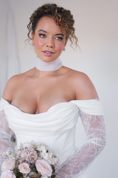 London Soft Glam Bridal Makeup Artist Brides By Demi