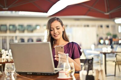 Medical aesthetics copywriter creating mobile-optimized Thermage content and social media marketing for med spas