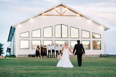 Tin Roof Event Centre, a modern wedding venue in Lacombe, Alberta, featured on the Brontë Bride Vendor Guide.