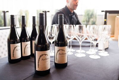 good california wine at wine tasting
