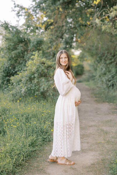 cosumnes river preserve maternity session