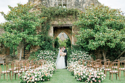 Euridge Manor, Flourish and Grace, Sara Cooper Photography ceremony flowers, cotswolds wedding
