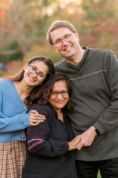 HS Senior with Parents