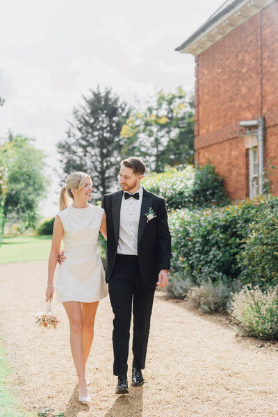 light Cheshire wedding photographer bride and groom