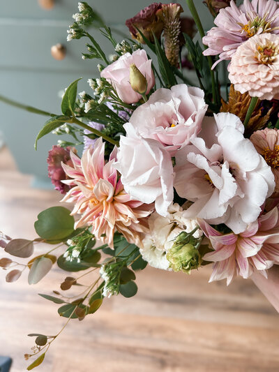 spring florals in dramatic hues